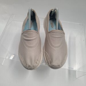 SKECHERS Go Walk Women’s  Slip-On Ortholite Shoes Size 9 Taupe Beige SN: 13519